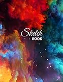 Sketch Book Notebook For Drawing Writing Painting Sketching Or Doodling 120 Pages 85x11 Premium Abstract Cover Vol9