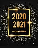 20202021 Monthly Planner Black Cover 2 Year Monthly Planner Calendar Schedule Organizer January 2020 To December 2021 24 Months With Holidays And Inspirational Quotes