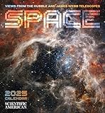 Space: Views from the Hubble and James Webb Telescopes 2025 Wall Calendar