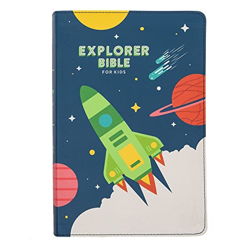 CSB Explorer Bible for Kids, Blast Off LeatherTouch preview