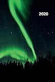 2020 Aurora Borealis Compact Planner Calendar Organizer Daily Weekly Monthly Student Northern Lights Iceland