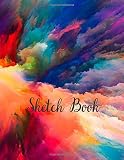 Sketch Book Notebook For Drawing Writing Painting Sketching Or Doodling 110 Pages 85x11 Premium Abstract Cover Vol22