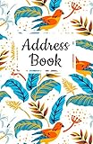 Address Book Pretty Floral Bird Design Address Organizer Tabbed In Alphabetical Order Perfect For Keeping Track Of Addresses Email Mobile Work Social Media Birthdays Vintage Collection