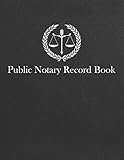 Public Notary Record Book A Notary Journal Log Book