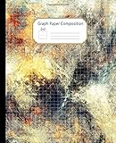 Graph Paper Composition Notebook Grid Paper Journal Quad Ruled 2 Squares Per Inch 2x2 Bright Artistic Splashe Workbook For Math Science Design Writing Practice Sketching