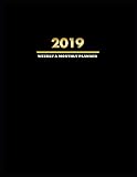 Weekly And Monthly Planner 2019 To Do List Appointment Note Book Financial Planner