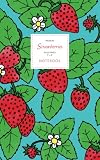 Strawberry Notebook Ruled Pages 5x8 Premium Cahier Sky Blue