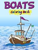Boats Coloring Book