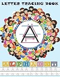 Alphabet Letter Tracing Book Alphabet Tracing Workbook For Preschoolers Alphabet Writing Practice Coloring Book Large 85 X 11 Inches 142 Pages