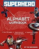 Superhero Alphabet Workbook Letter Tracing