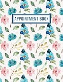 Appointment Book 15 Minute Increments Appointment Planner Daily Hourly Schedule Bonus Client Information Pages Polka Dot Floral