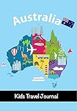 Kids Travel Journal Australia Fun Vacation Notebook Diary For Children To Write In With Prompts Pages For Writing Doodling And Sketching Small Lined Diary