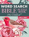 New Testament Bible Word Search Book 70 Large Print Puzzles