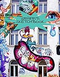 Graffiti Sketchbook Inspirational Blank Large Journal Sketch Book For Sketchingdoodling And Drawing Sketch Pad For Kids And Adults