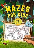 Mazes For Kids Ages 810 100 Mazes Workbook For Kids Ages 810 3 Difficulty Levels Bonus Level Large Size Pages 85x115 Improve Motor Control And Build Confidence