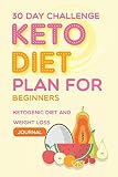 30 Day Challenge Keto Diet Plan For Beginners Ketogenic Diet And Weight Loss Journal Keto Daily Bodybuilding Health Gym Workout Fitness Journal Food Tracker Skinnytaste Planner