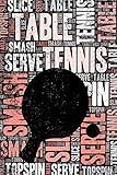 Womens Table Tennis Journal Cool Blank Lined Womens Table Tennis Lovers Notebook For Player And Coach