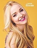 Sketch Book Dove Cameron Sketchbook 129 Pages Sketching Drawing And Creative Doodling Notebook To Draw And Journal 85 X 11 In Large 2159 X 2794 Cm