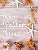 Beach Wedding Planner Large Wedding Planning Notebook Budget Timeline Checklists Guest List Table Seating More V2 Wedding Planners And Organizers