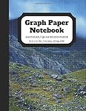 Graph Paper Notebook Squared Graphing Paper Quad Ruled 5 Squares Per Inch 100 Pages 85 X 11 In Mountain Design Graph Paper Composition Notebook