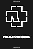 Rammstein Black Music Notebook For Rammstein Fans 100 Lined Pages 6x9