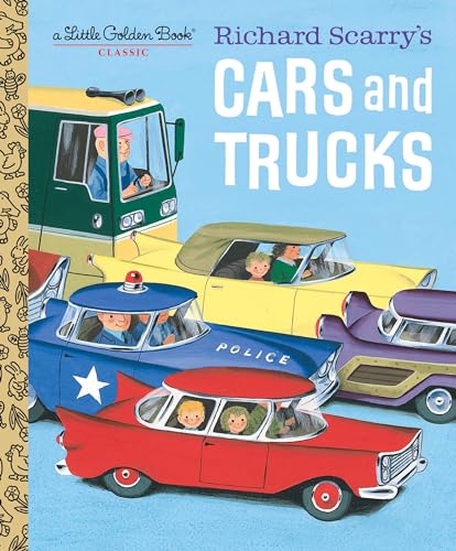 Richard Scarry's Cars and Trucks book cover