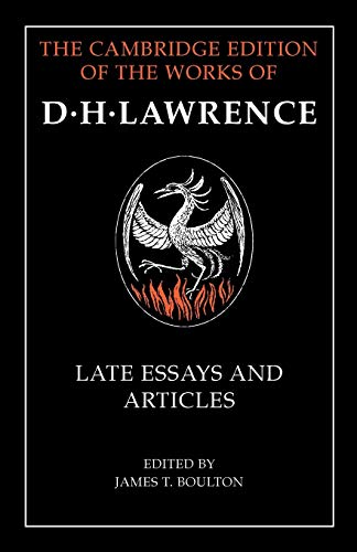 Late Essays and Articles book cover