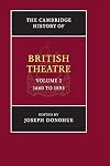 The Cambridge History of British Theatre (Volume 2)