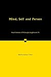 Mind, Self and Person: Volume 76 (Royal Institute of Philosophy Supplements)