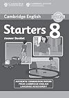 Cambridge English Young Learners 8 Starters Answer Booklet: Authentic Examination Papers from Cambridge English Language Assessment