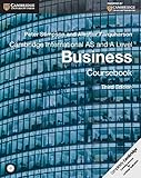 Cambridge International As And A Level Business Coursebook With Cdrom