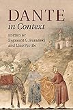 Dante In Context Literature In Context