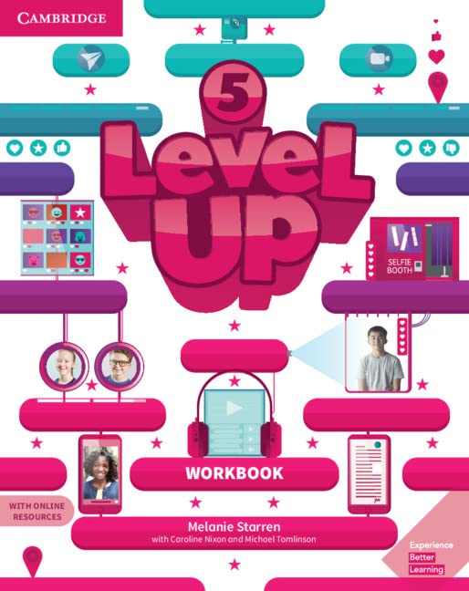 Cover of Level up Level 5 Workbook with Online Resources and My Home Booklet