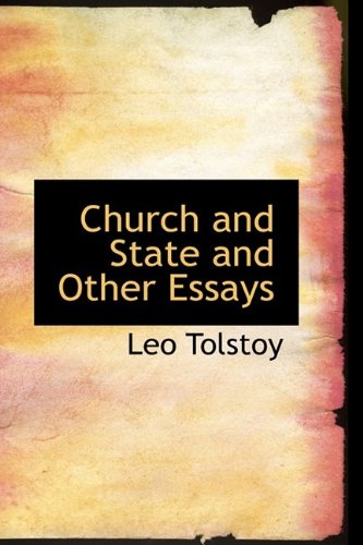 Church and State and Other Essays book cover