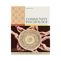 Community Psychology: Linking Individuals and Communities