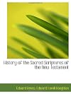 History of the Sacred Scriptures of the New Testament