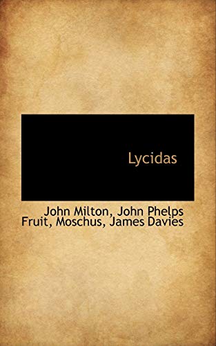 Lycidas (Short Story) book cover