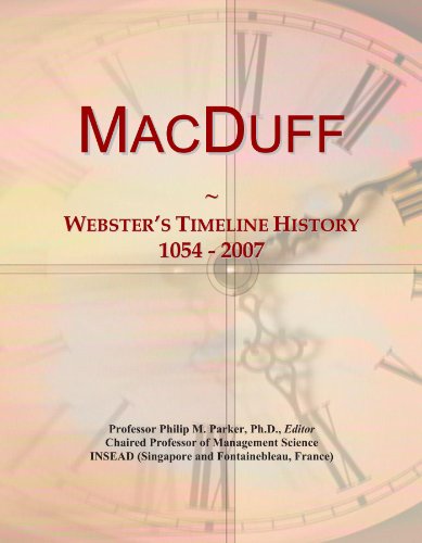 MacDuff: Webster's Timeline History, 1054 - 2007