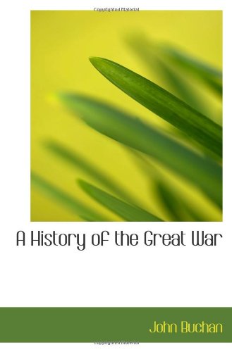 A History of the Great War book cover