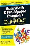 Basic math & pre-algebra essentials for dummies, walmart edition