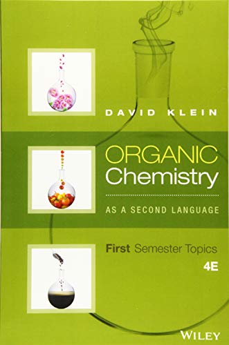 Portada de Organic Chemistry As a Second Language: First Semester Topics