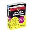 Basic Math & Pre-Algebra For Dummies Book Workbook Bundle (For Dummies Math & Science)