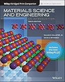 Materials Science And Engineering An Introduction 10e Wileyplus Nextgen Card With Looseleaf Print Companion Set