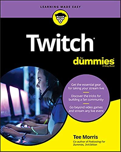 Twitch for Dummies book cover