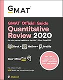 Gmat Official Guide 2020 Quantitative Review Book Online Question Bank