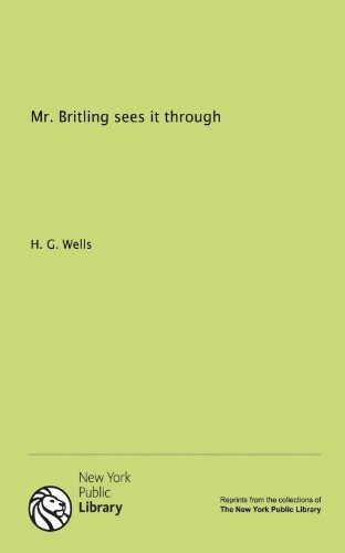 Mr. Britling Sees It Through book cover