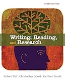 Writing, reading, and research Writing, reading, and research