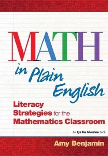 Cover of Math in Plain English