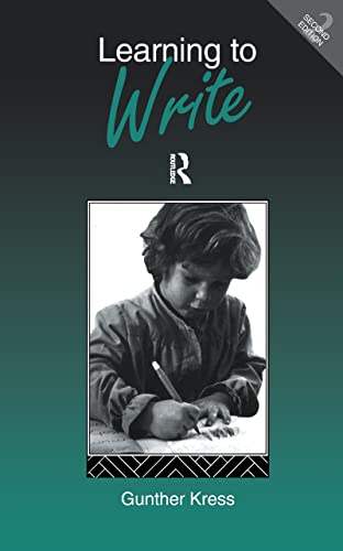 Cover of Learning to Write