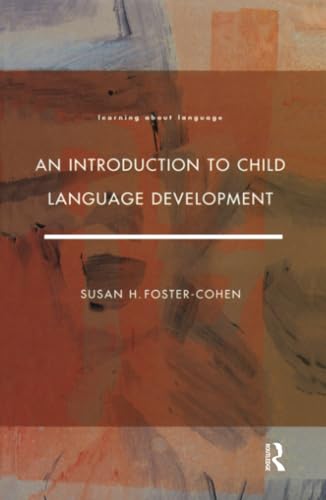 Cover of Introduction to Child Language Development